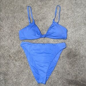 Dippin Daisys Bikini Set Blue Medium